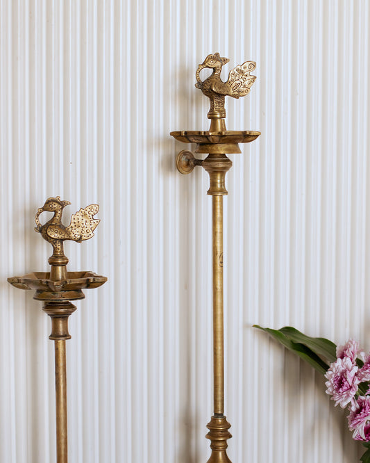 Vilakku – Large Brass Diyas
