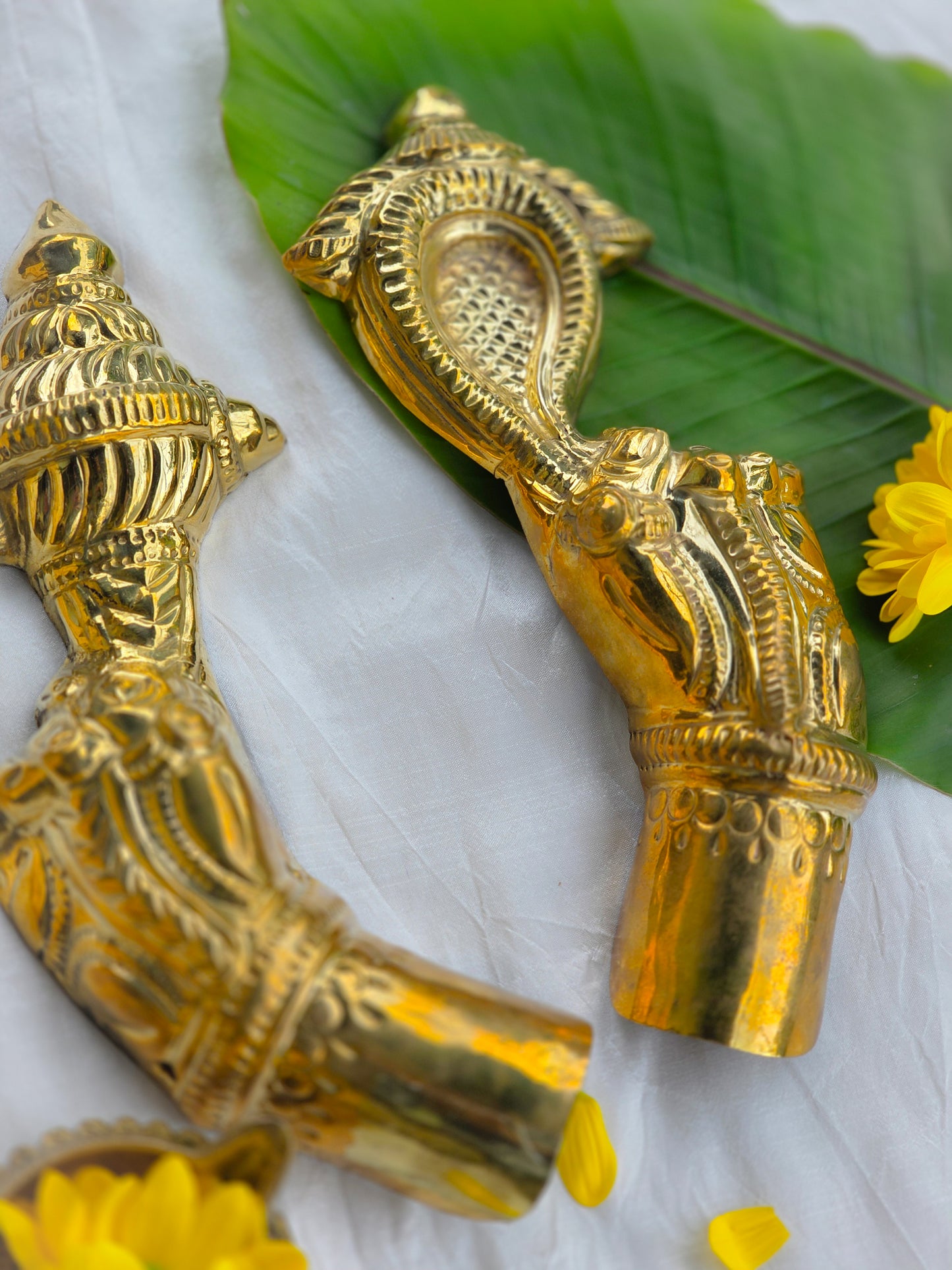 Brass Ankusam and Paasam - Deity Side Hands (Pair)
