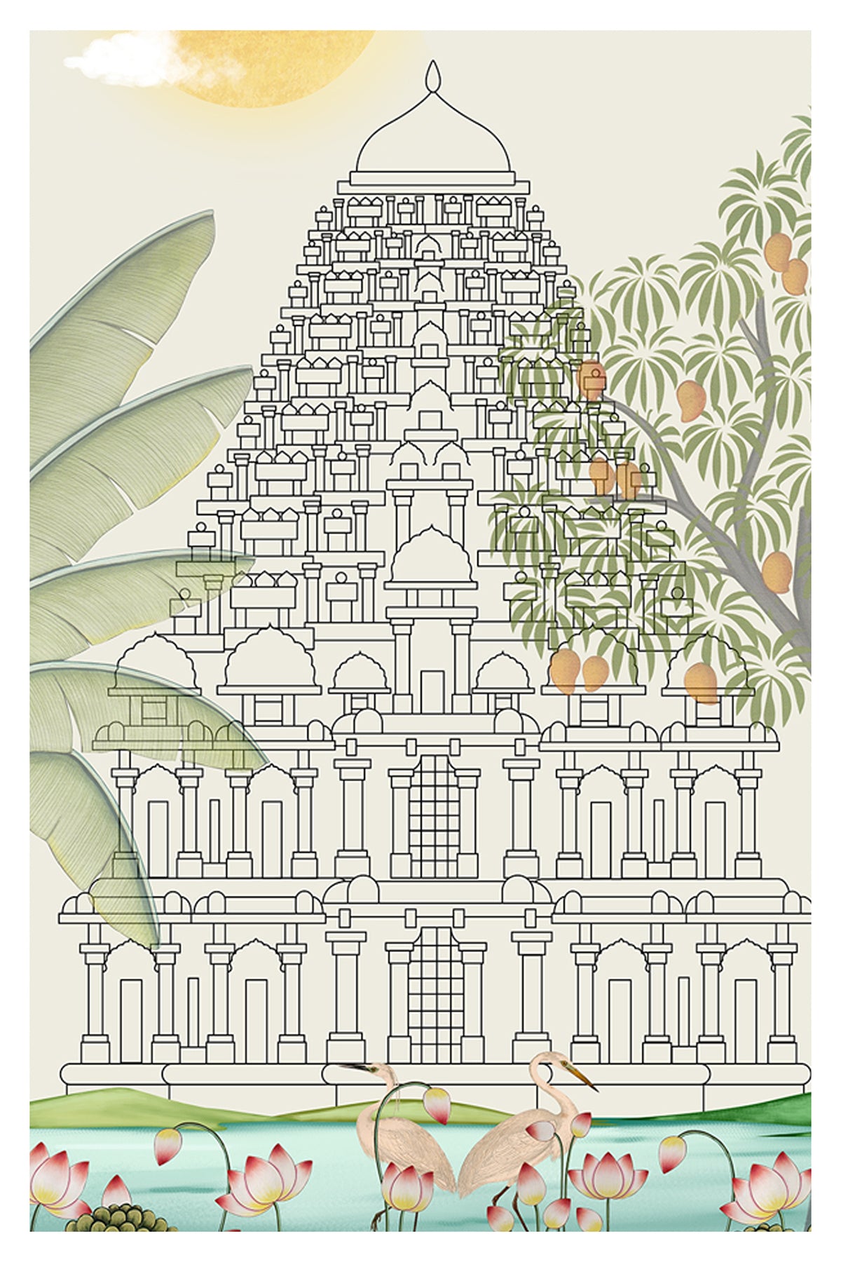 Alaya Puskarini | Temple’s Sacred Lotus Pond