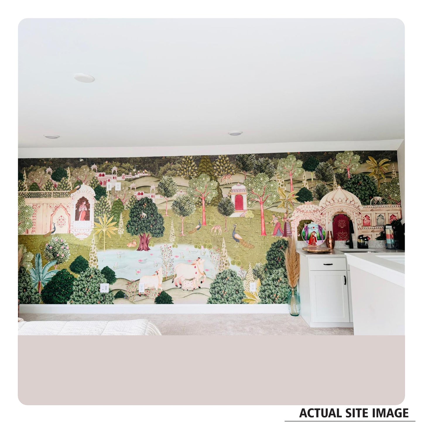 Epic Greenery | Pichwai and Architecture | My Space of Joy