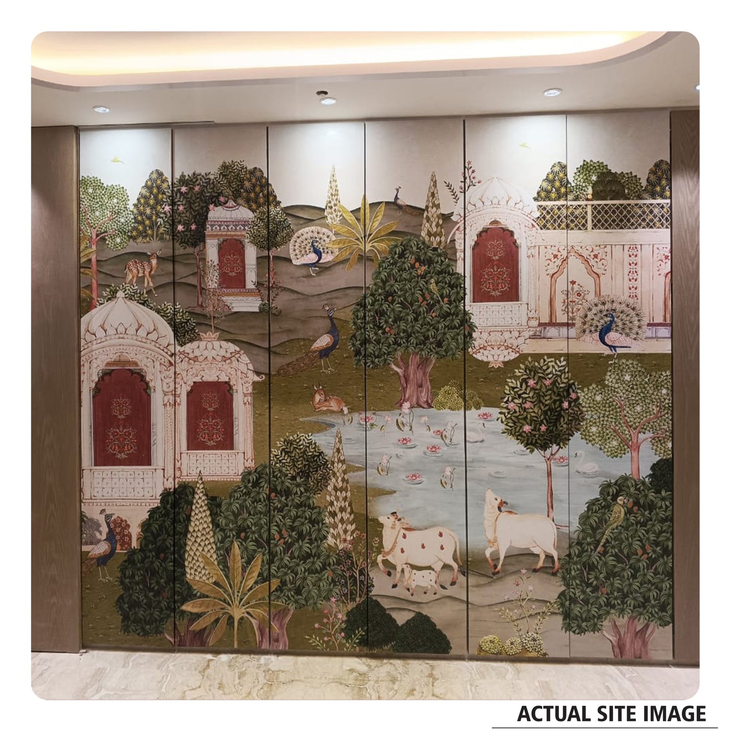 Epic Greenery | Pichwai and Architecture | My Space of Joy