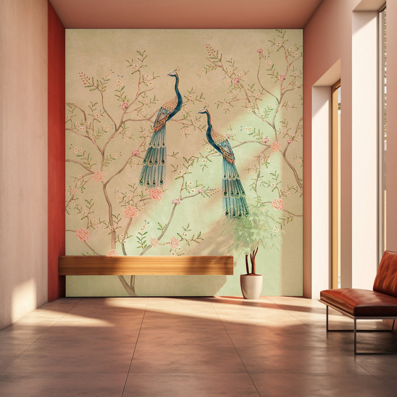 East Meets West Green | Chinoiseries