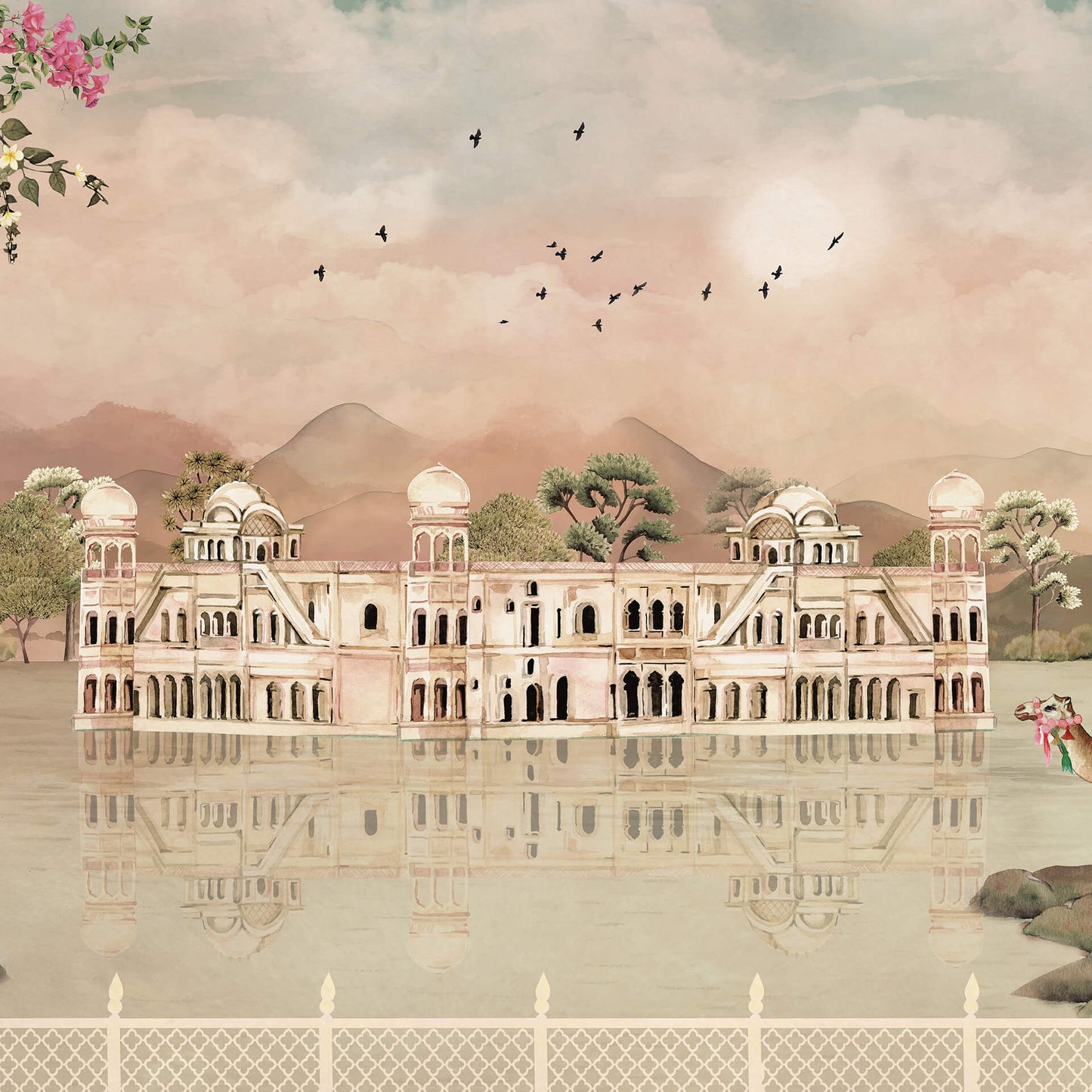 Royal Mirage | Pichwai and Architecture | My Space of Joy