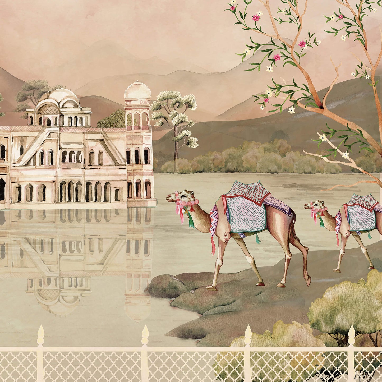 Royal Mirage | Pichwai and Architecture | My Space of Joy