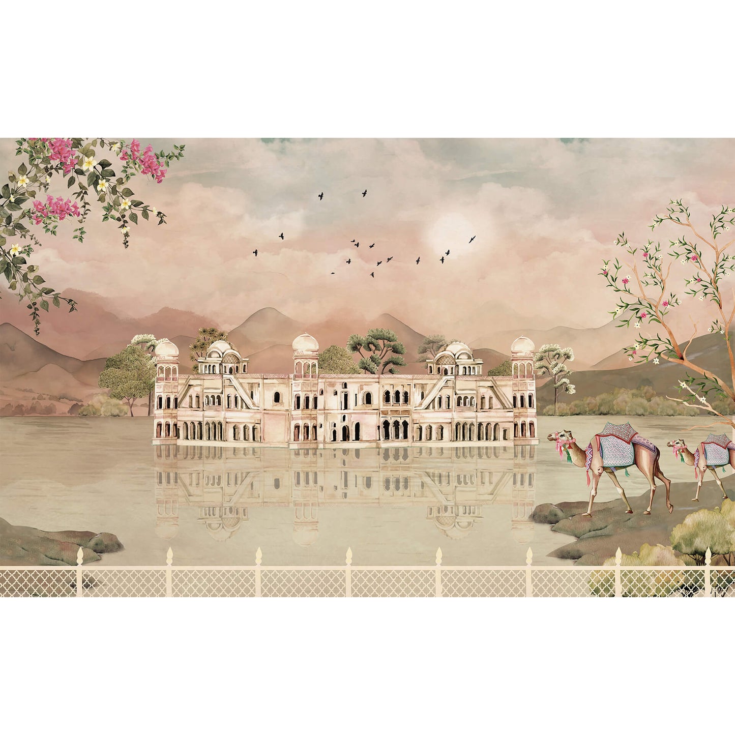 Royal Mirage | Pichwai and Architecture | My Space of Joy