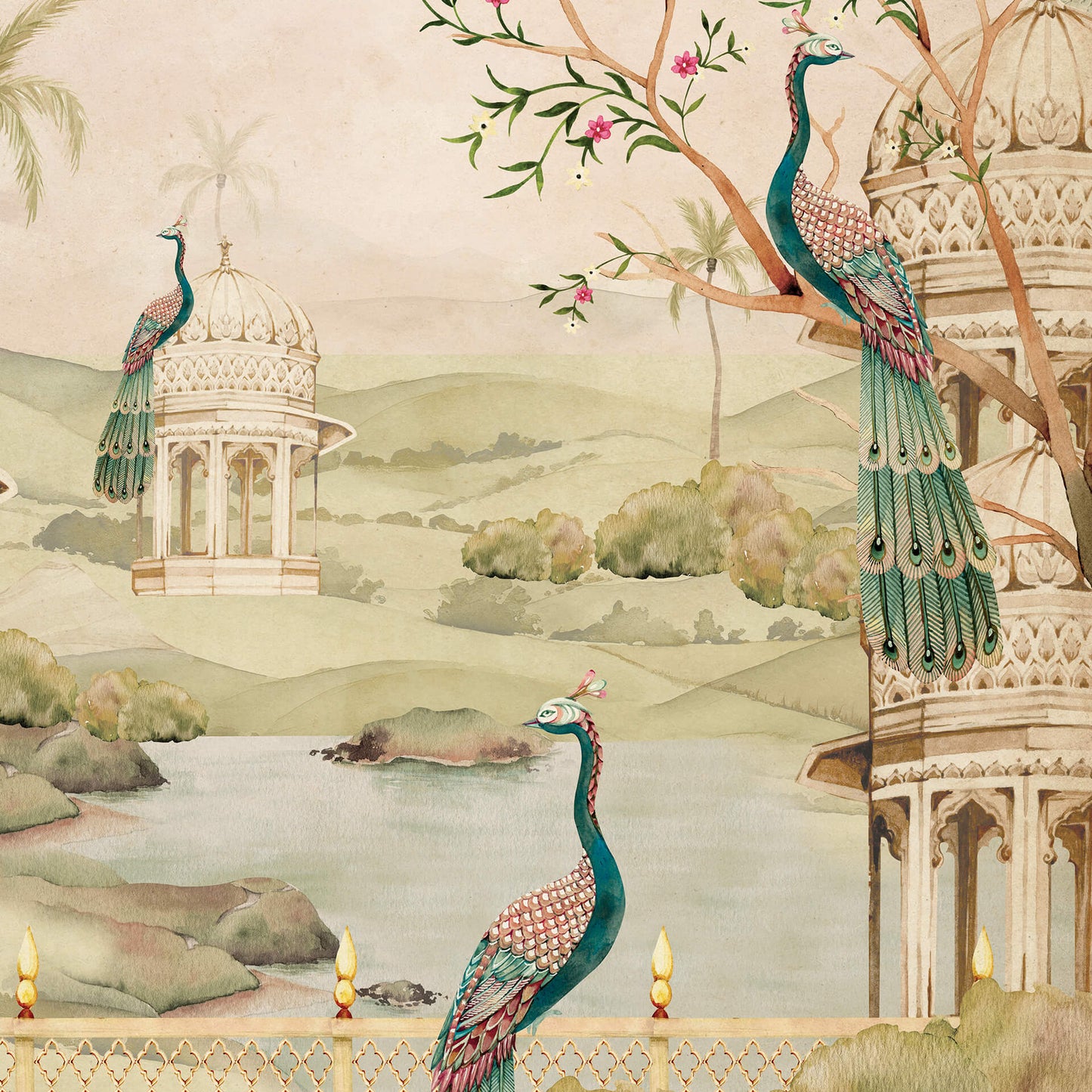 Heer Ranjha | Pichwai and Architecture | My Space of Joy