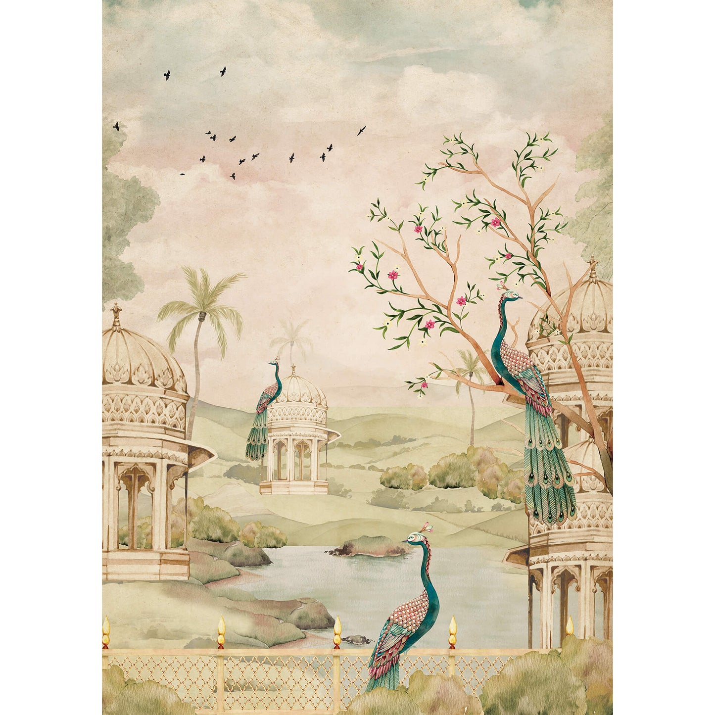 Heer Ranjha | Pichwai and Architecture | My Space of Joy