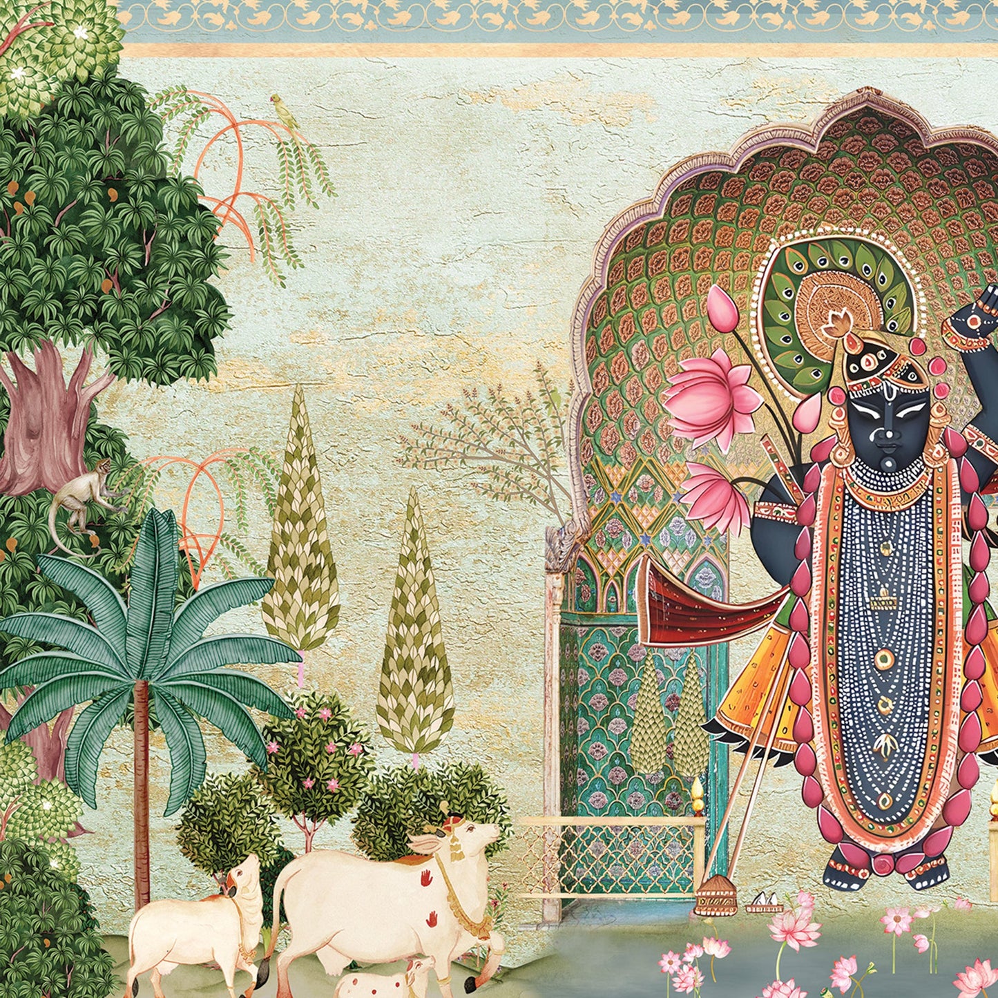 Shrinathji At Nathdwara | Pichwai and Architecture | My Space of Joy