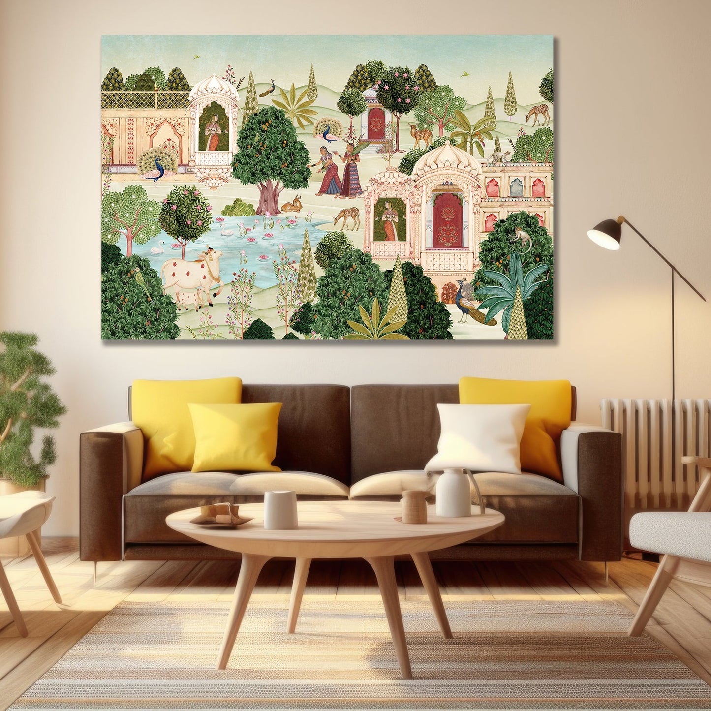 Serenity In Vrindavan | Pichwai and Architecture | My Space of Joy