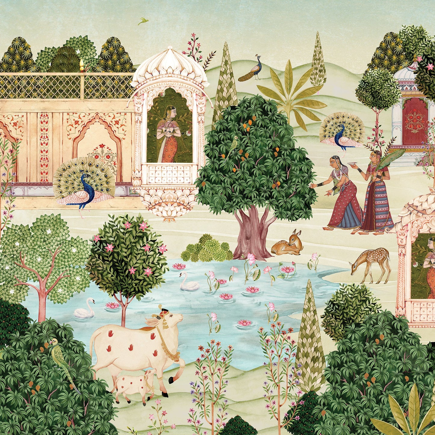 Serenity In Vrindavan | Pichwai and Architecture | My Space of Joy