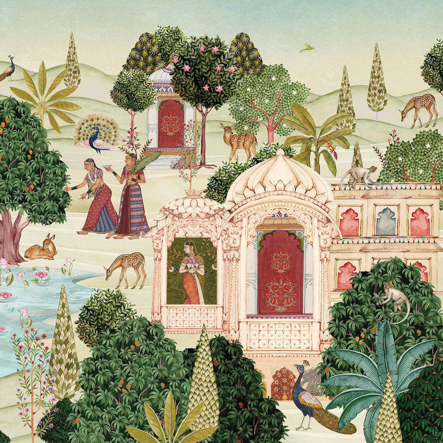 Serenity In Vrindavan | Pichwai and Architecture | My Space of Joy