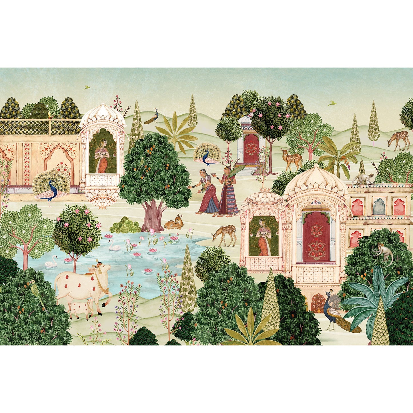 Serenity In Vrindavan | Pichwai and Architecture | My Space of Joy