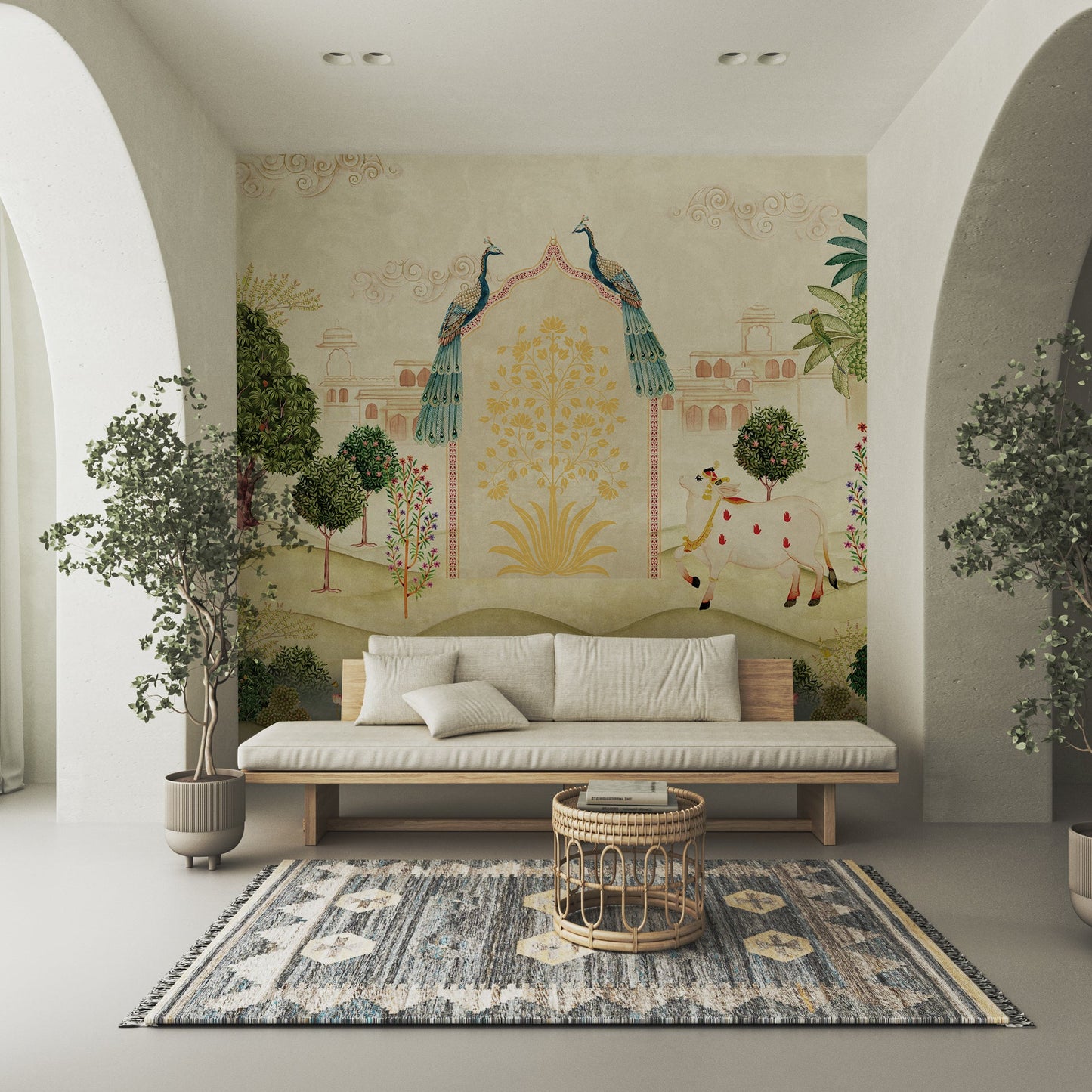 Divine Gateway | Pichwai and Architecture | My Space of Joy