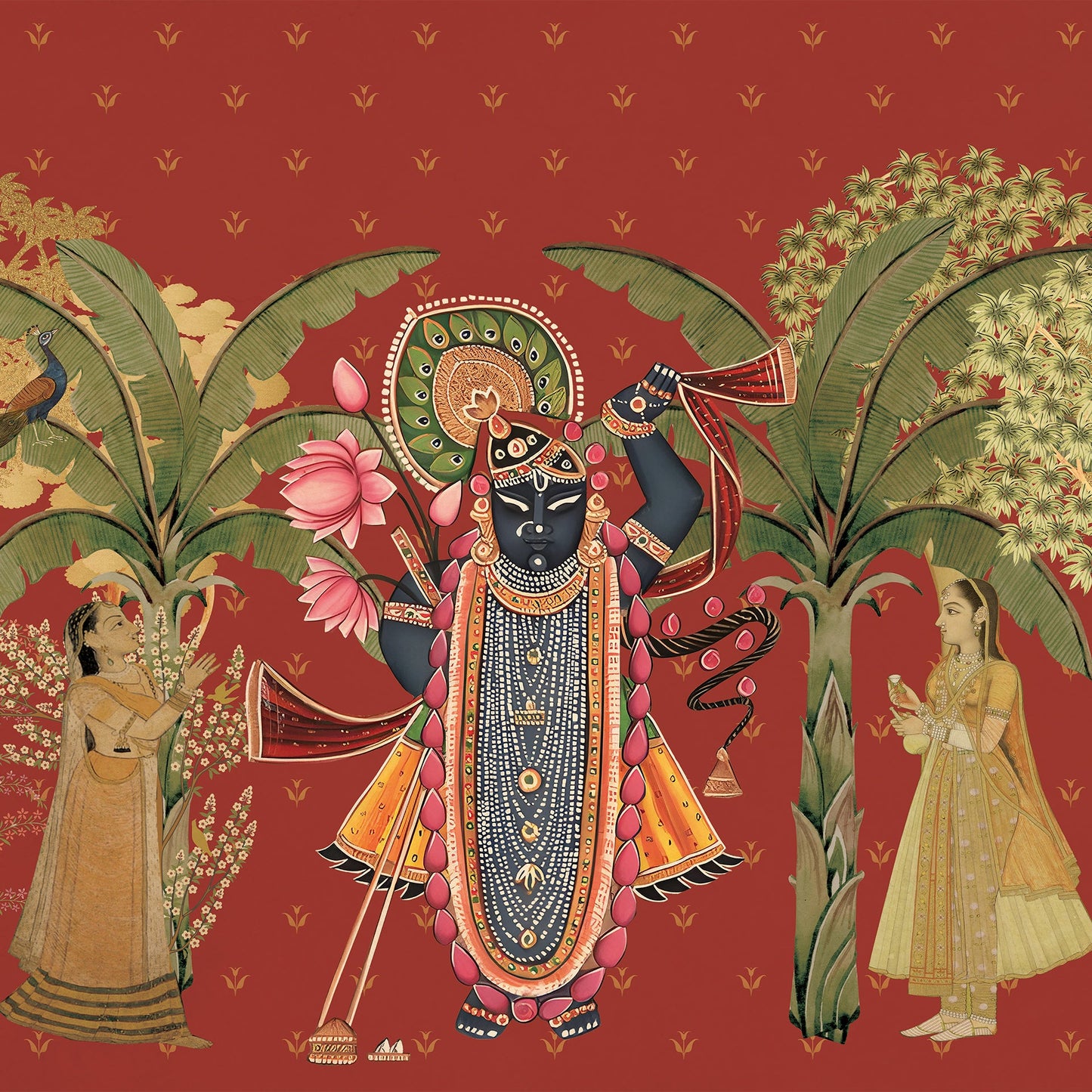 Pichwai Shrinathji | Pichwai and Architecture | My Space of Joy
