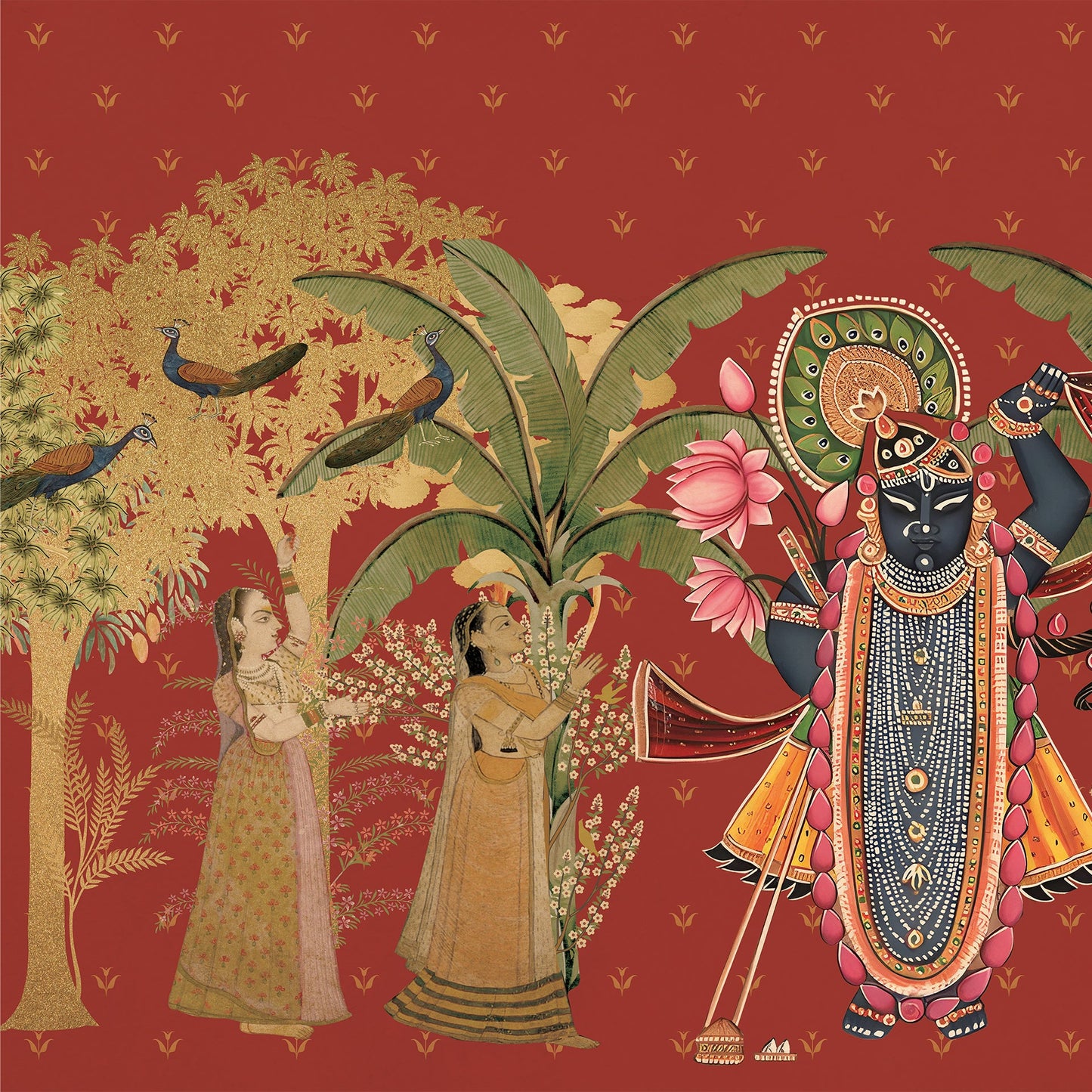 Pichwai Shrinathji | Pichwai and Architecture | My Space of Joy