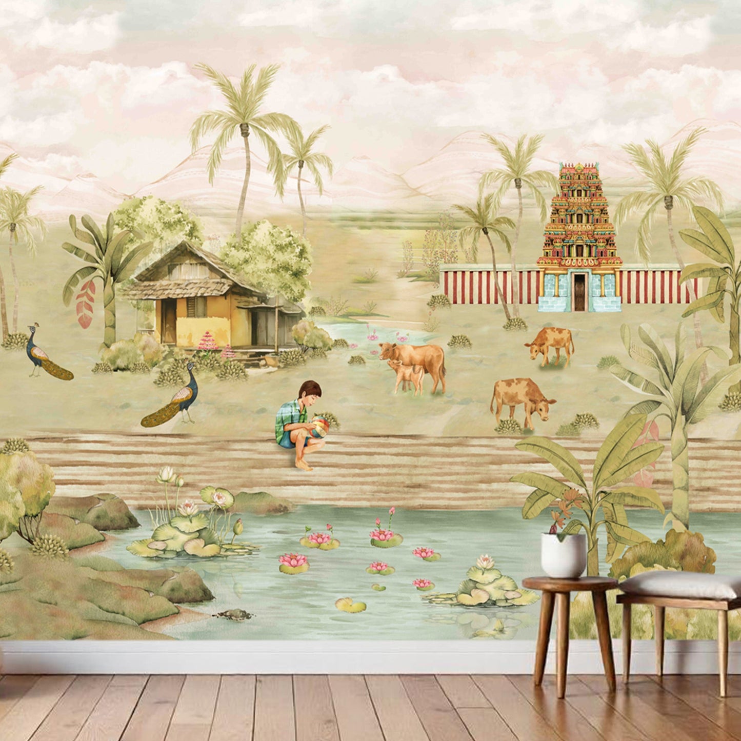 Slow Down | Pichwai and Architecture | My Space of Joy