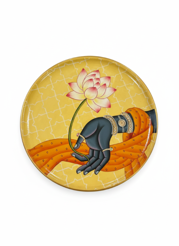 Krishna Ketana Hastam — A Divine Gesture in Bloom