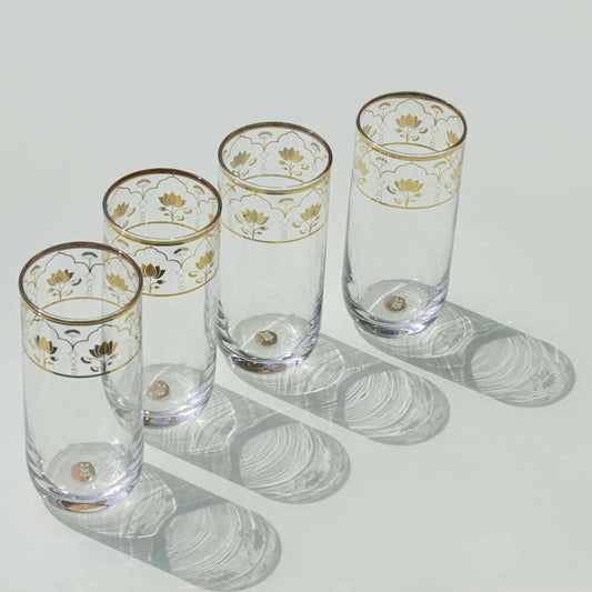 Kamalam – The Pichwai Kamal Glass Set