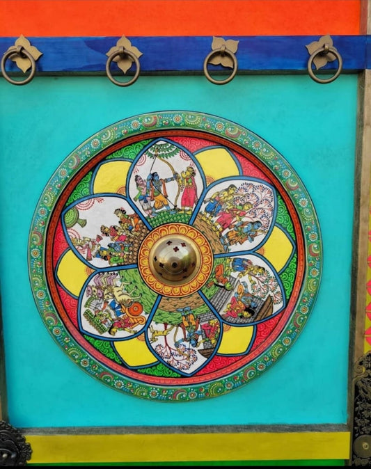 Shri Rama Door Panel