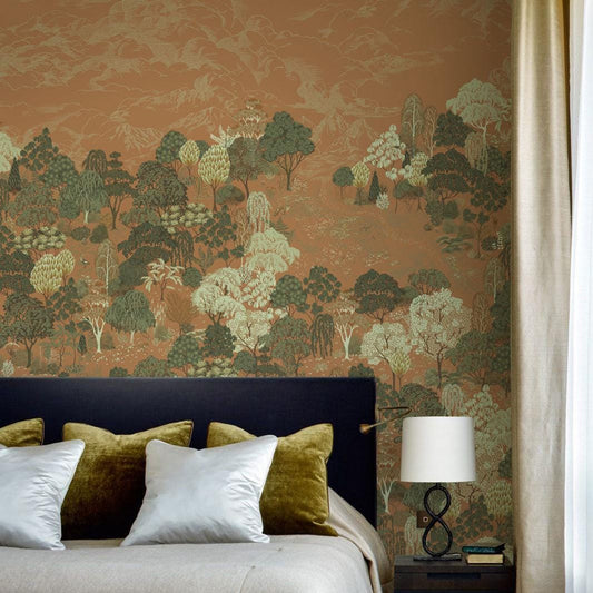 Botanical Forest | Vintage-Inspired Tree Wall Mural