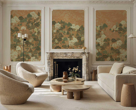 Botanical Forest | Vintage-Inspired Tree Wall Mural