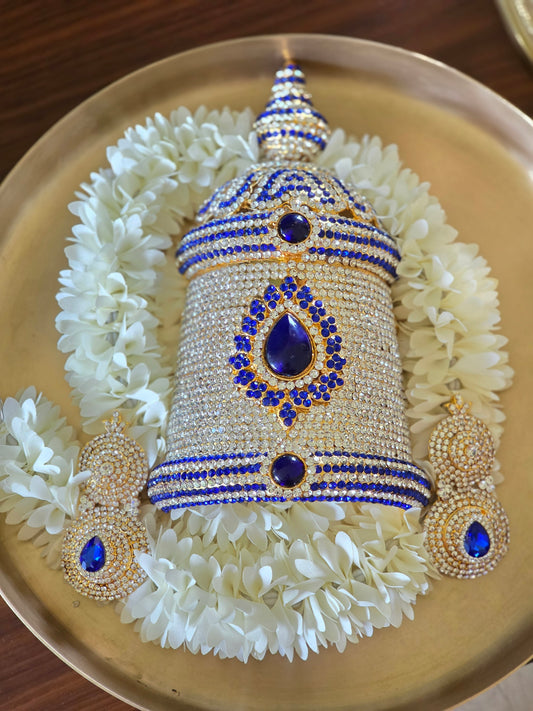 Indraneela Kiritam - crown of the lotus gem
