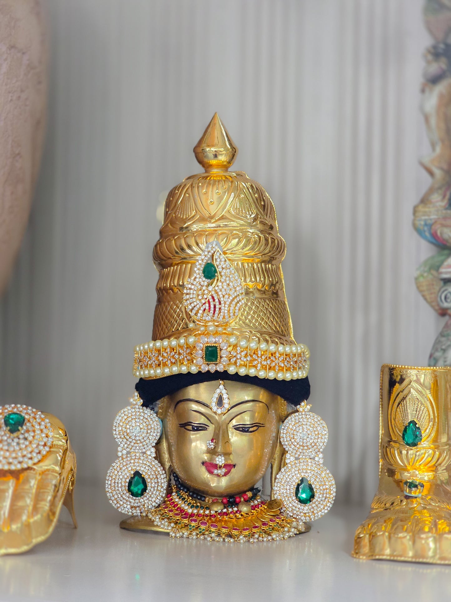 Rohini Kiritam – Pacha (Green Diamond inspired crown)