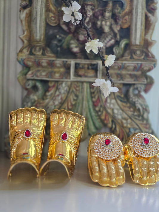 Ratna Bindu Hastham paadham - Set of 3 colors