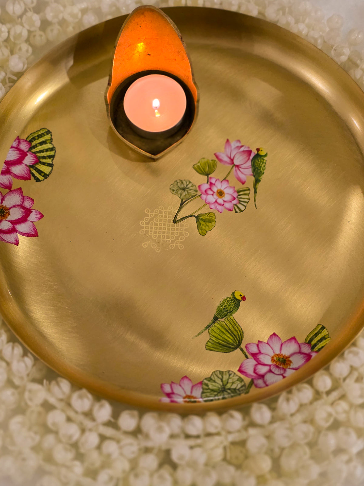 Kili Kolam Brass plate