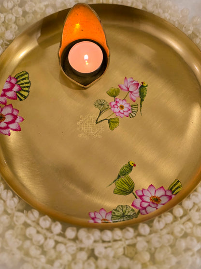 Kili Kolam Brass plate