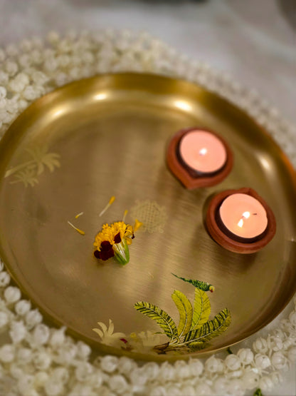 Kili Kolam Brass plate