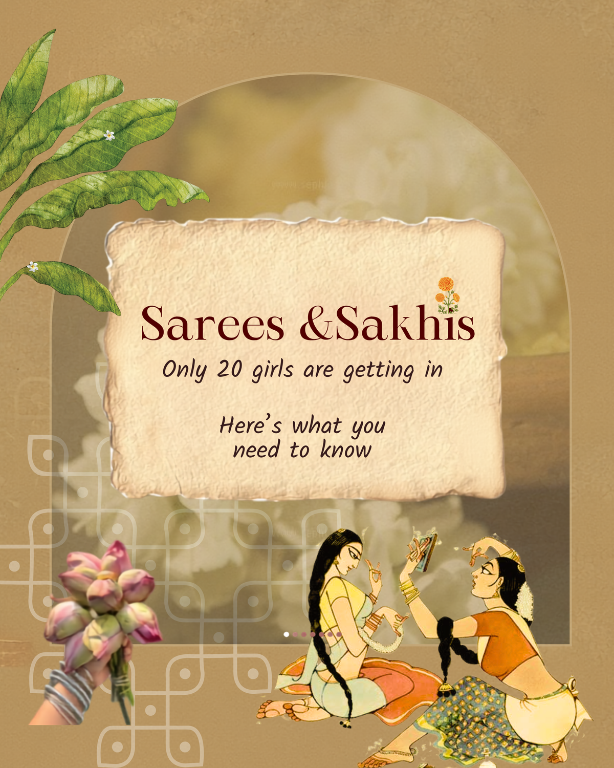 Saree with Sakhis Ft. Pottery workshop