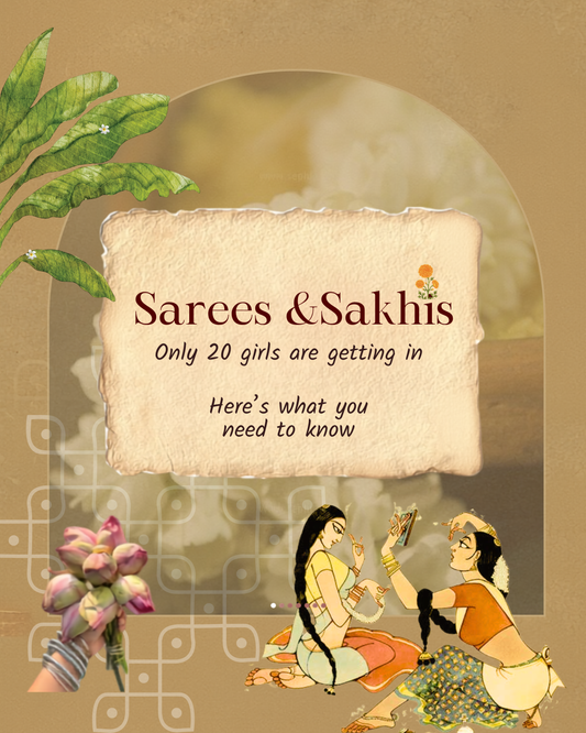 Saree with Sakhis Ft. Pottery workshop