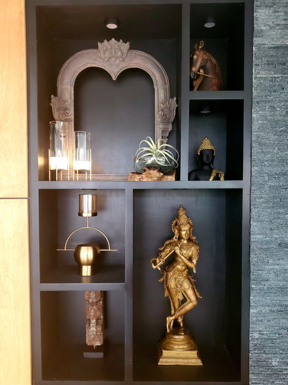 Keerthi Mukha - Antique Wood Prabhavali