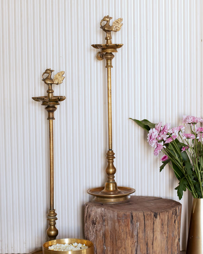 Vilakku – Large Brass Diyas