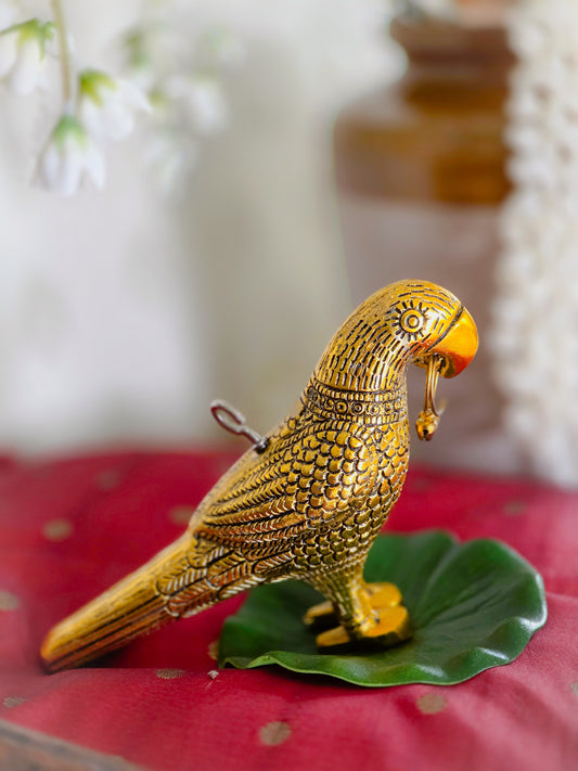 Swarna Chiluka - Gold Parrot for Ammavaru Alankaram