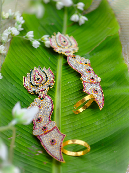 Shanta Padma – Stone Lotus Hands for Deity Decoration