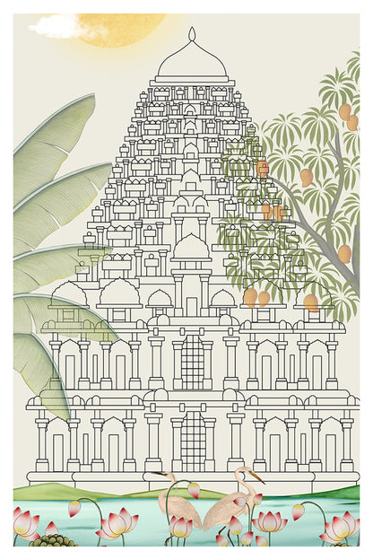 Alaya Puskarini | Temple’s Sacred Lotus Pond