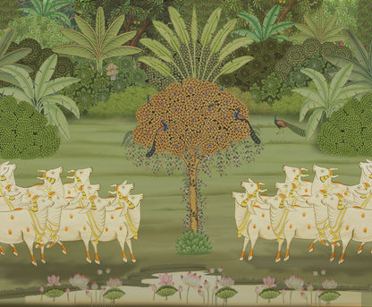 Yamuna Tat | A Visual Poem