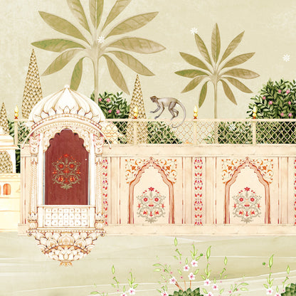 Pichwai Garden | Pichwai and Architecture | My Space of Joy