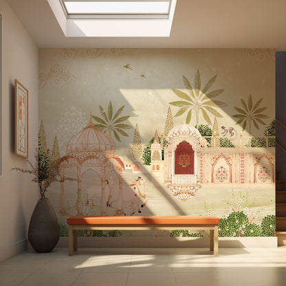 Pichwai Garden | Pichwai and Architecture | My Space of Joy