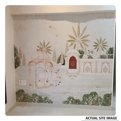 Pichwai Garden | Pichwai and Architecture | My Space of Joy