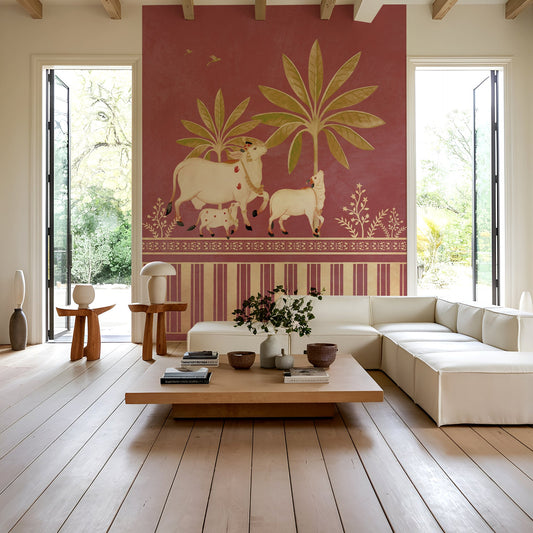 Nurturing Love | Pichwai and Architecture | My Space of Joy