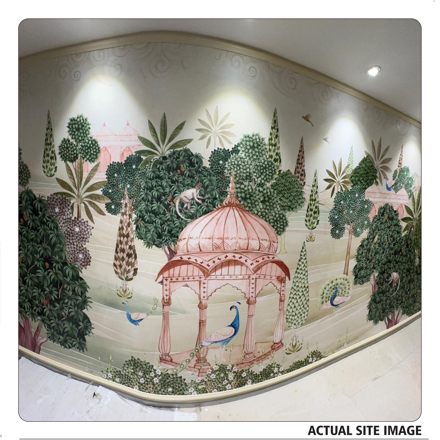 Vivid Winged Beings | Pichwai and Architecture | My Space of Joy
