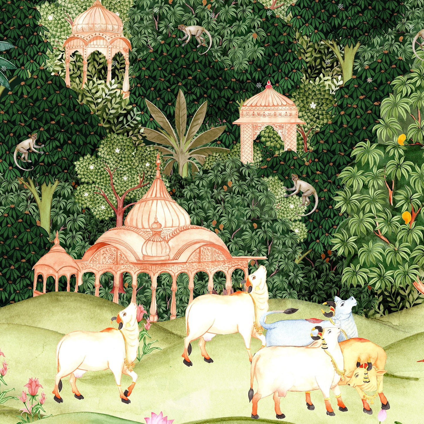 Panchayat | Pichwai and Architecture | My Space of Joy