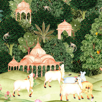 Panchayat | Pichwai and Architecture | My Space of Joy