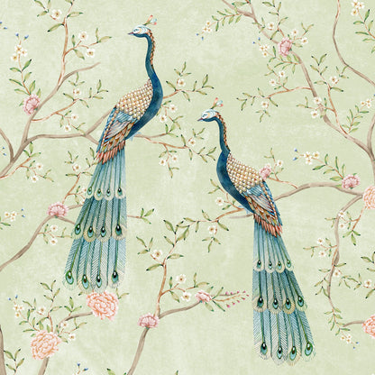 East Meets West Green | Chinoiseries | My Space of Joy