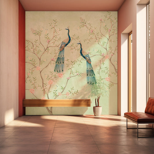 East Meets West Green | Chinoiseries | My Space of Joy