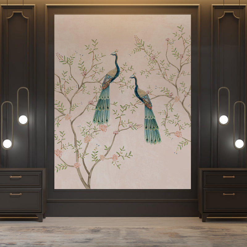 East Meets West Pink | Chinoiseries