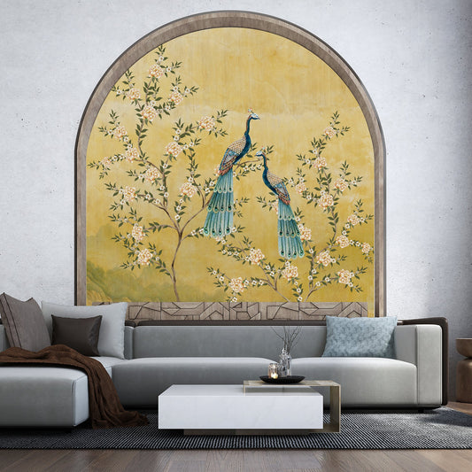 Serenade Of Seasons Peacocks | Chinoiseries | My Space of Joy